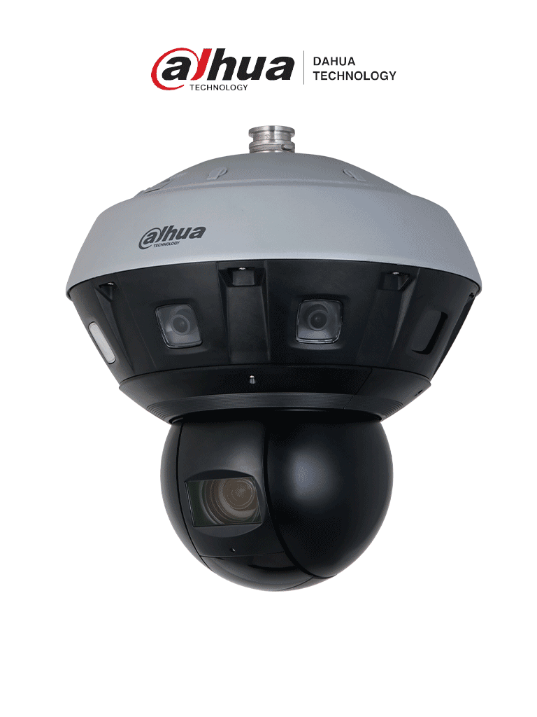 Imagen de DAHUA DH-PSDW81642M-A360-D440 - Cámara IP panorámica multisensor 8x2MP, PTZ de 40x zoom óptico y 4MP, con tecnologías WizMind, Starlight, Smart Tracking, IR 400m, H.265, certificación IP66, entradas y salidas de audio (2) y alarma (7)   