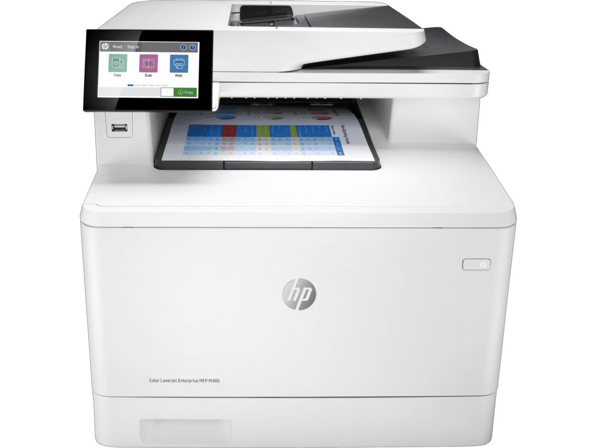 Imagen de Impresora Multifuncional HP LaserJet Enterprise MFP M480f