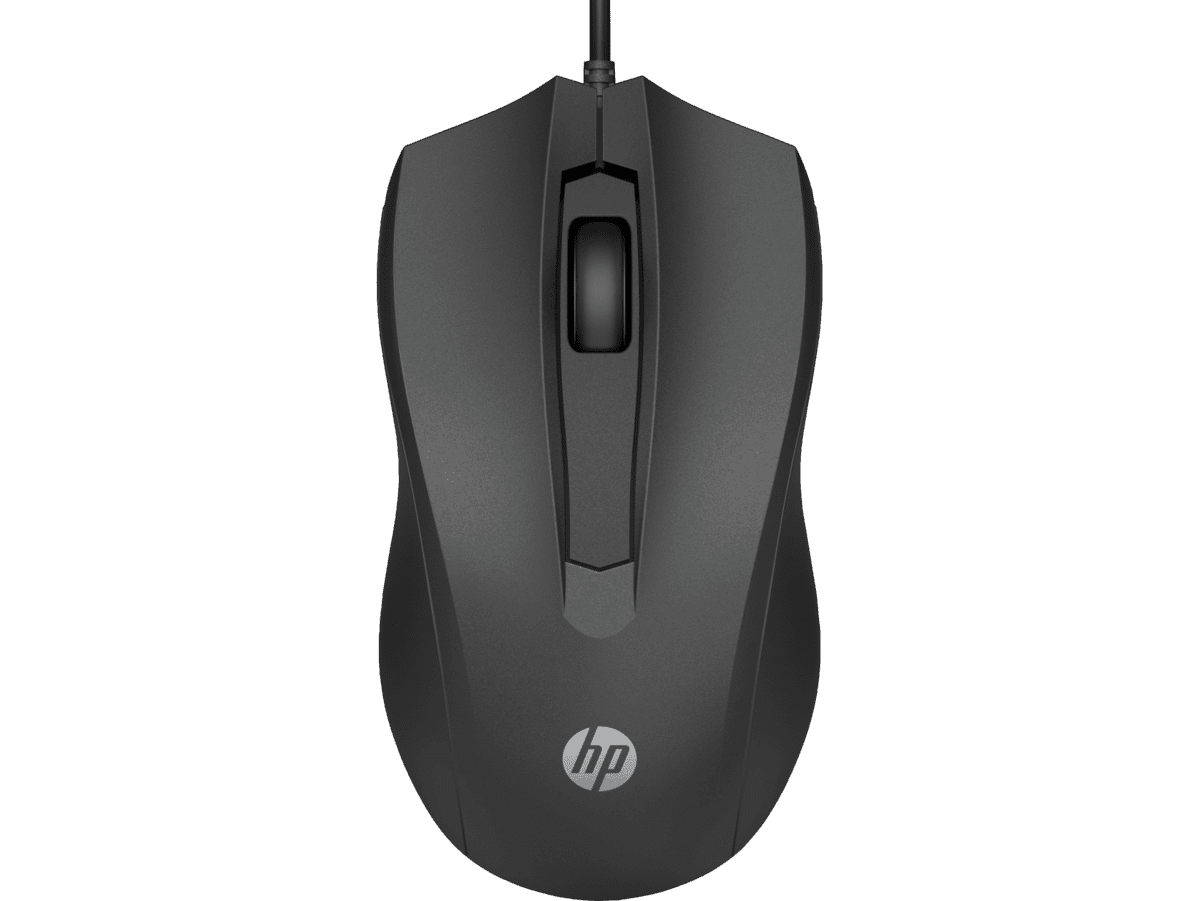 Imagen de Mouse con cable HP 100