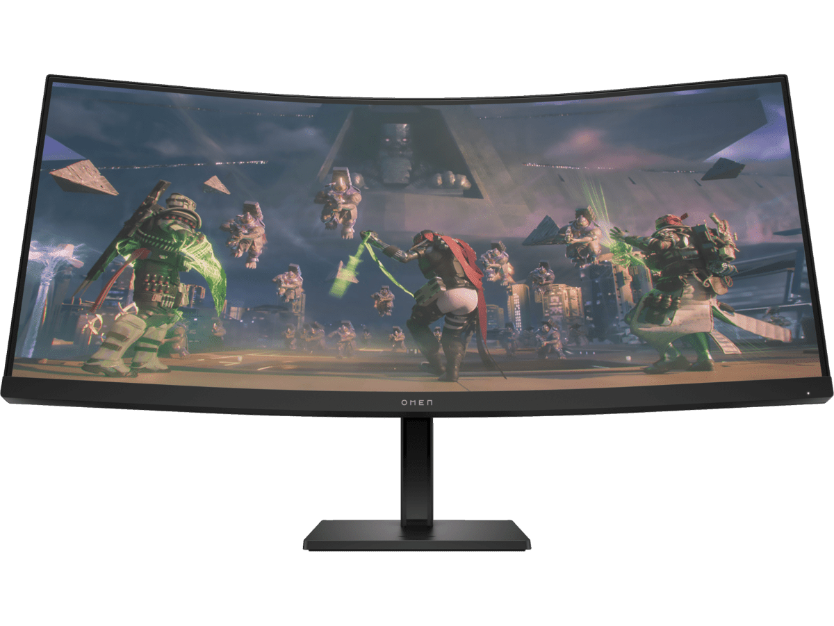 Imagen de Monitor HP OMEN gaming curvo WQHD de 34" y 165 Hz