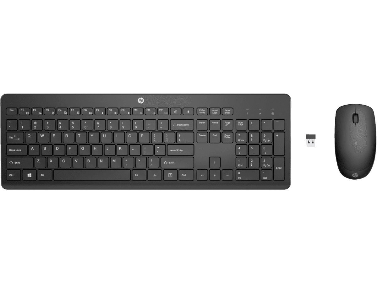 Imagen de Combinación de mouse y teclado inalámbricos HP 235