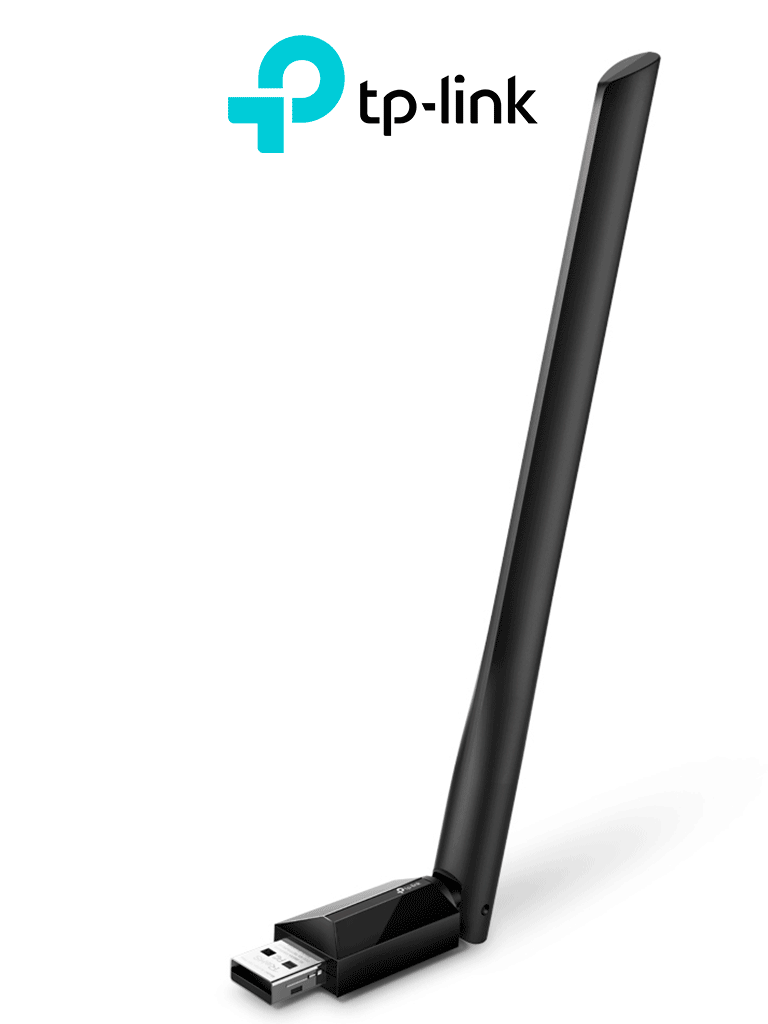 Imagen de TP-LINK  Archer T2U PLUS - Adaptador USB inalámbrico doble banda AC 600 Mbps, antena de alta ganancia.