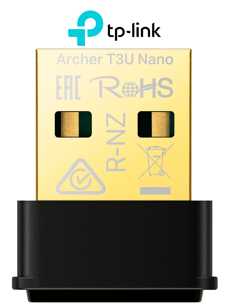 Imagen de TP-LINK ARCHER T3U NANO - Adaptador USB MU-MIMO inalámbrico nano AC1300 , elocidades de hasta 1300 Mbps con 400 Mbps en 2,4 GHz y 867 Mbps en 5 GHz , MU-MIMO .