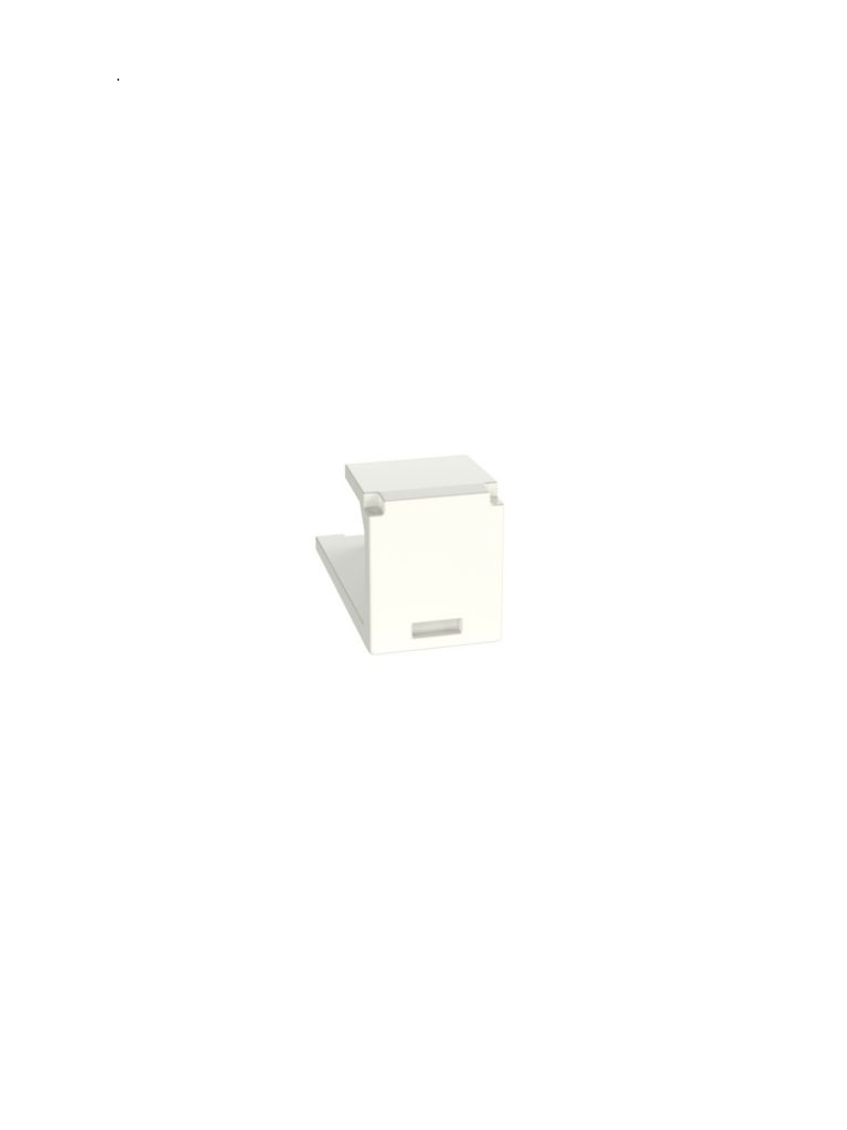 Imagen de PANDUIT CMBIW-X Módulo vacío Mini-Com™/ Incerto ciego / 1 puerto, blanco hueso / Paquete con 10 piezas 