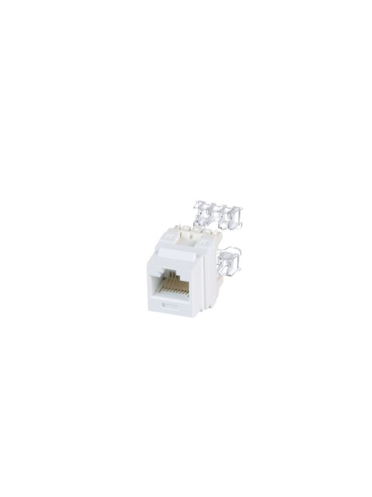 Imagen de PANDUIT NK688MWH - Jack Cat6 / Tipo Keystone / Color blanco 