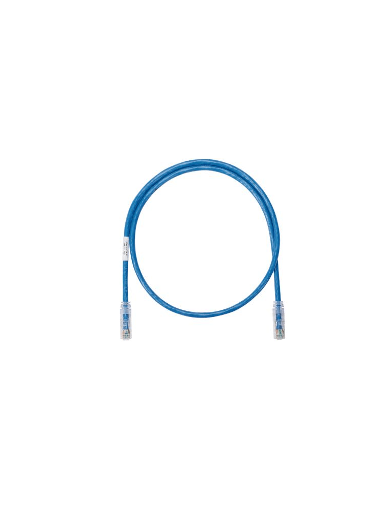 Imagen de PANDUIT NK6PC3BUY - Cable de parcheo UTP Cat 6 / con plug modular en cada extremo / Longitud de 0.91 mts / Azul 