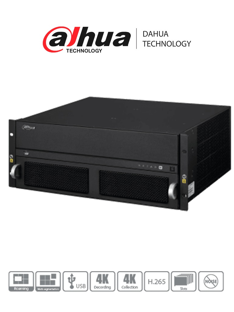 Imagen de DAHUA DHI-M70-4U-E - Decodificador de Video/ Hasta 10 Tarjetas de Entrada y Salida/ Para Aplicaciones de VideoWall/ Soporta Split de Video/ Plataforma de Control Web/ Requiere Tarjetas de Entrada VEC0404HH-M70  y Salida VDC0605H-M70 (No Incluidas)/