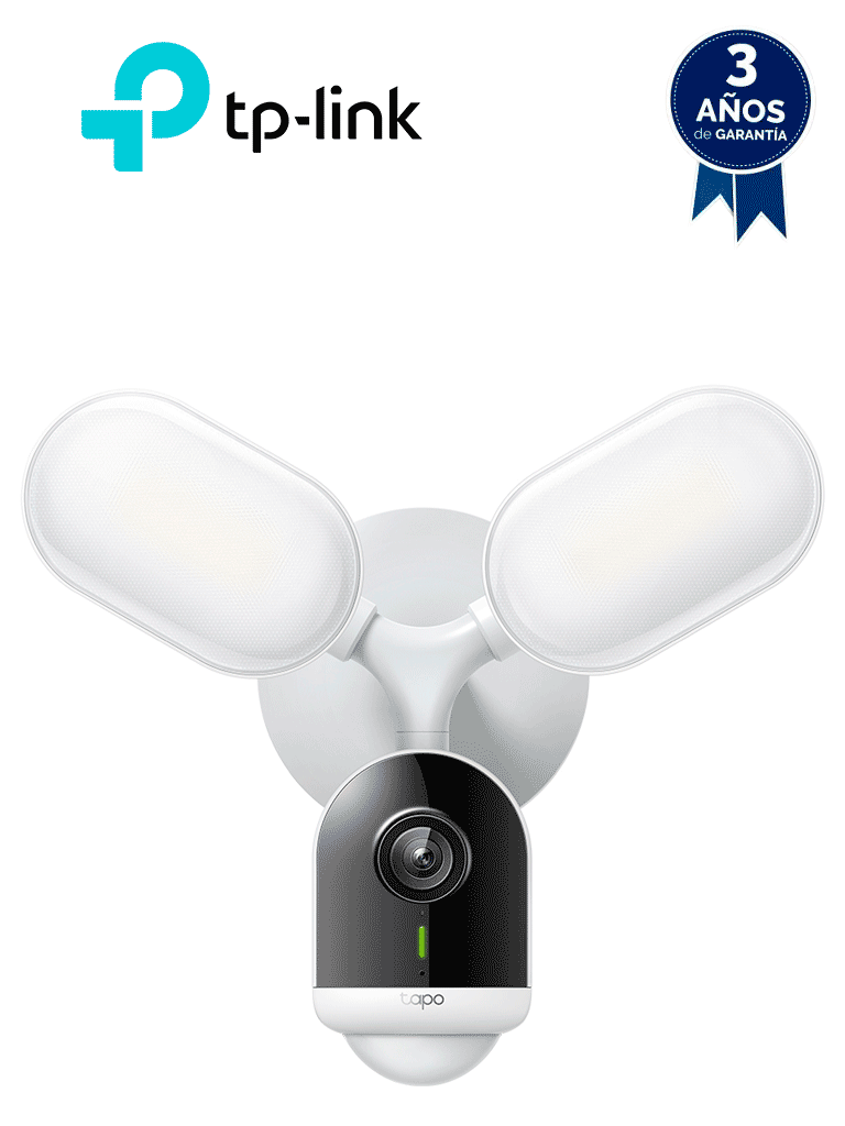 Imagen de TP-LINK TAPO C720 - Cámara Floodlight , Cámara WiFi con reflectores incoporados 2800 Lumen , Detección inteligente con IA , para exterior IP65 Weatherproof , compatible con Alexa y Google Home , Almacenamiento local o en la nube con TAPO CARE.