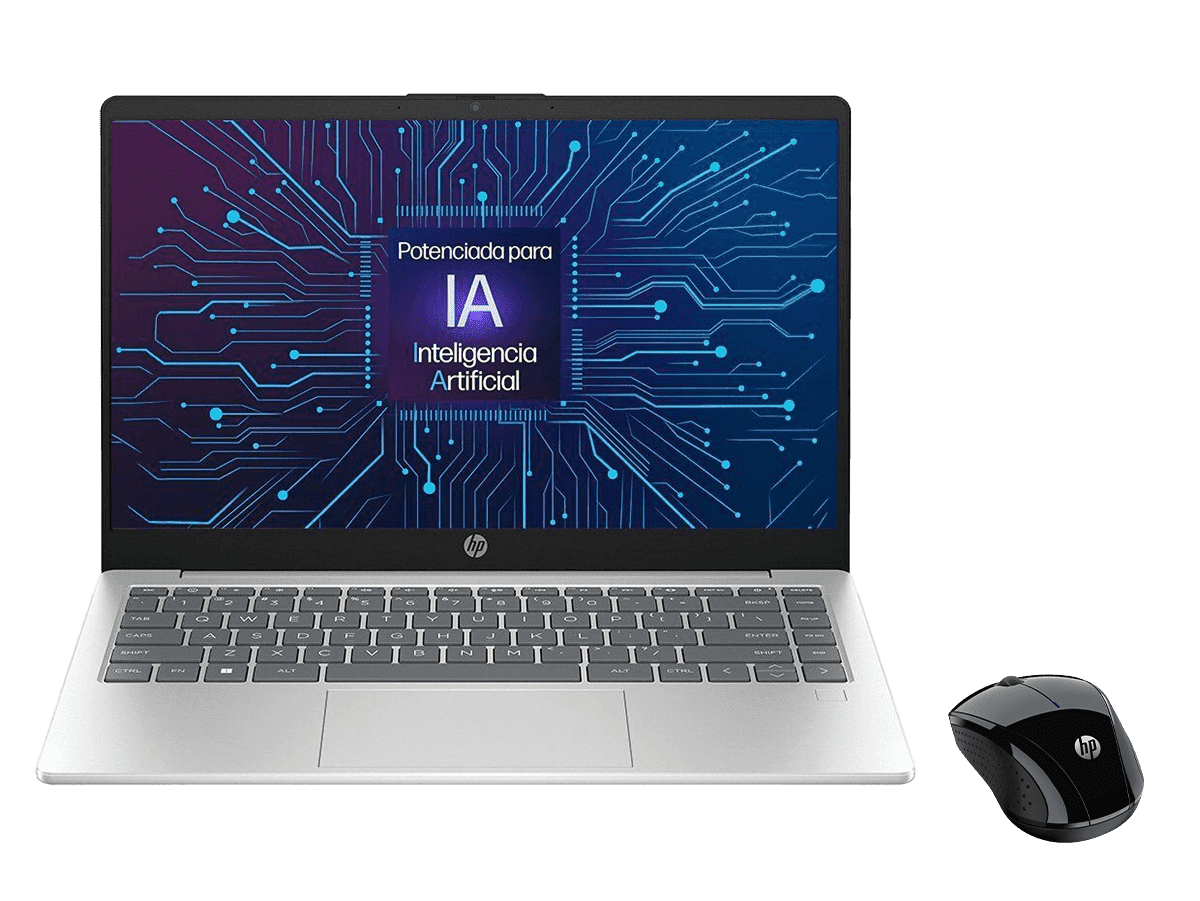 Imagen de Laptop HP 14-ep1000la + Mouse inalámbrico HP X3000 G2