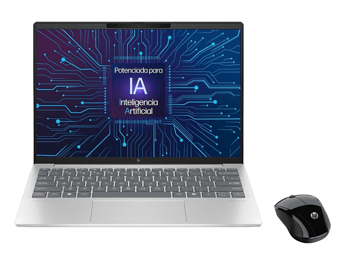 Imagen de Laptop HP Pavilion Plus 14-ew0001la + Mouse inalámbrico HP X3000 G2