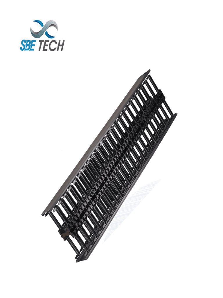 Imagen de SBE TECH SBE-OVNL45UR Organizador de cable vertica / 45 ur / Doble lado / Frontal y Posterior